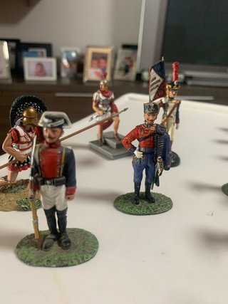 Figuras de plomo históricas