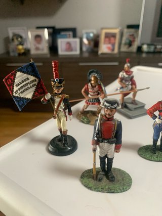 Figuras de plomo históricas