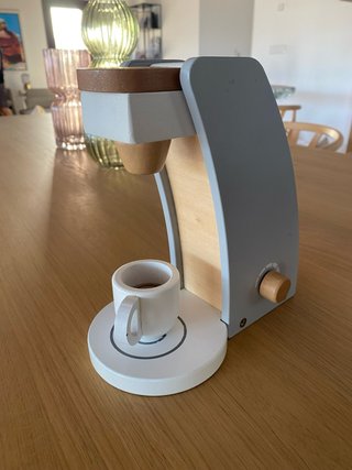 Cafetera Juguete Zara Home Madera