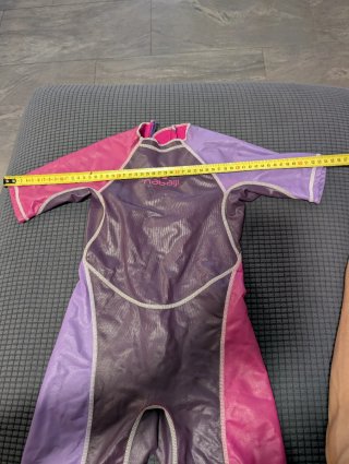 Neopreno infantil Nabaiji morado/rosa