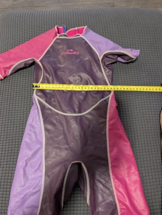 Neopreno infantil Nabaiji morado/rosa