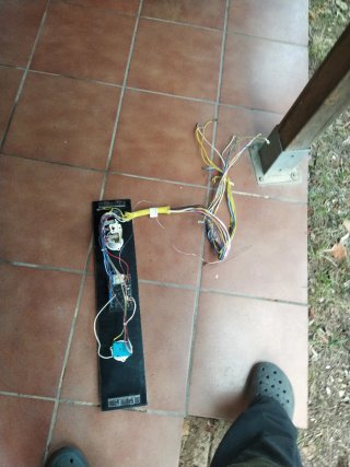 Panel de control horno Teka
