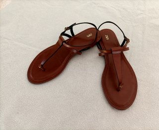 Sandalias piel. Zara. T.37.