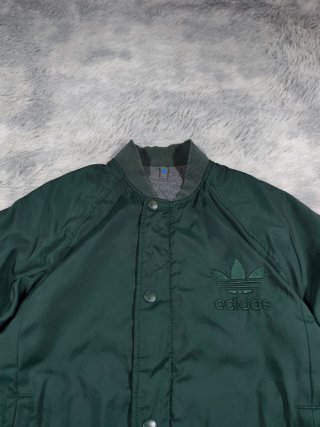 Chaqueta Bomber Adidas Reversible Verde Gris S/M