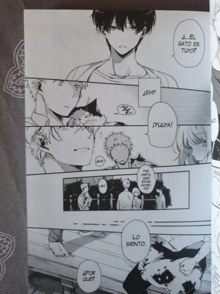 Manga individual de Algo entre nosotros.