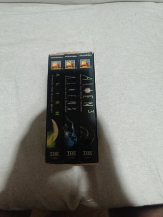 Película VHS Alien Saga Widescreen