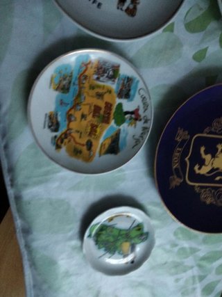 Lote de platos decorativos