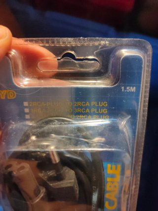 Cable eléctrico electridomestico pequeño
