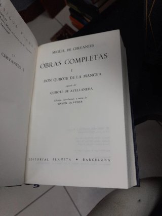 Obras Completas de Miguel de cervantes tomo I