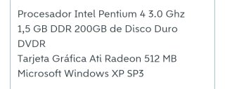 Torre PC HP Pavilion Retro - Windows XP