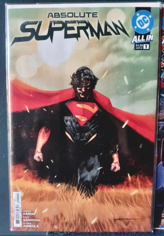 Absolute Superman #1 comic USA 1st print