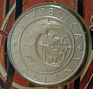 #2267 – Una moneta argento Italia SCOP. AMERICA 2°