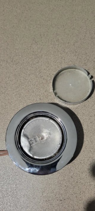 Faretti LED da incasso cromati (4 pezzi)