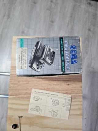 Sega Mega Power Super Wide Gear Game Gear