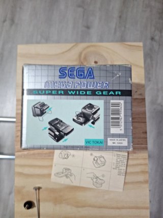Sega Mega Power Super Wide Gear Game Gear