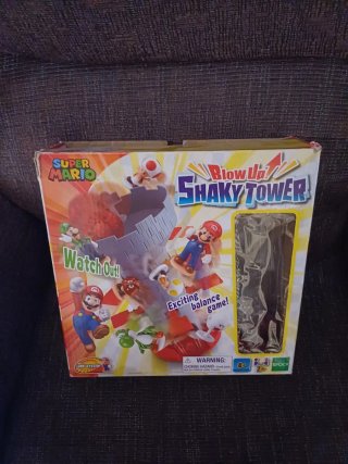 Juego de mesa Shaky Tower Super Mario Bros