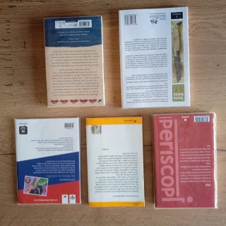 Lote 5 libros juveniles y escolares