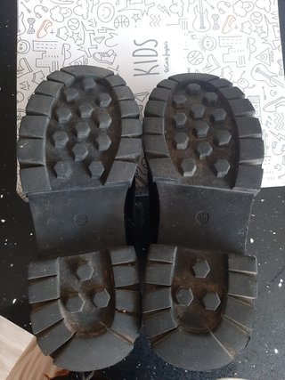 Botas militares niña El Corte Inglés T.35