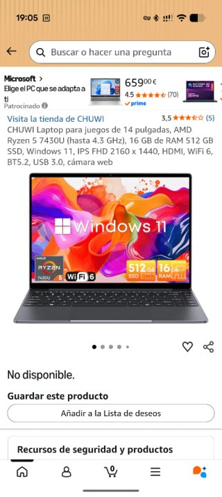 Chuwi CoreBook X Portátil Gris Oscuro