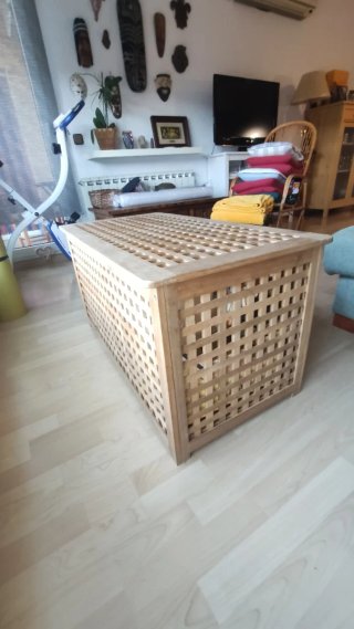 Baúl de madera HOL IKEA