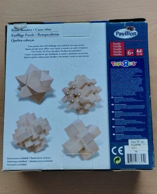Juegos de lógica de madera Pavilion