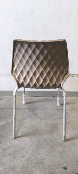 10 Sillas Comedor Metalmobil Beige