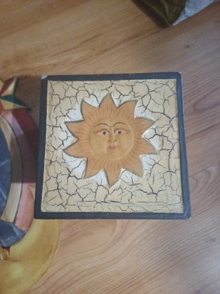 Specchio Sole e Luna con Scatola