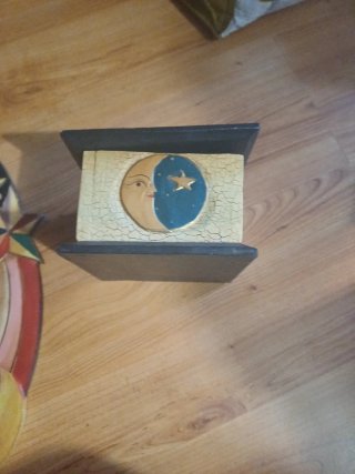 Specchio Sole e Luna con Scatola