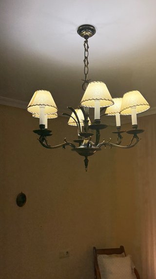 Lámpara clásica dormitorio/salón