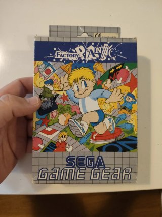 Factory Panic Game Gear Completo Sega