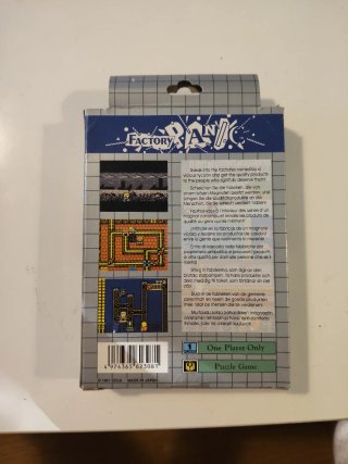 Factory Panic Game Gear Completo Sega