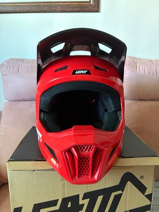 Casco Leatt Enduro Moto 2.5 Rojo
