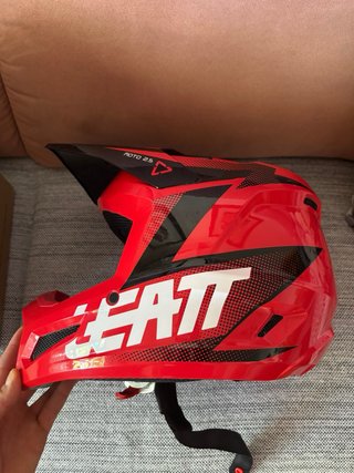 Casco Leatt Enduro Moto 2.5 Rojo