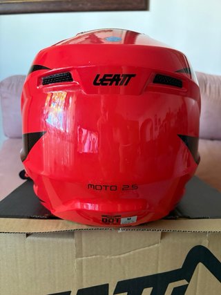 Casco Leatt Enduro Moto 2.5 Rojo