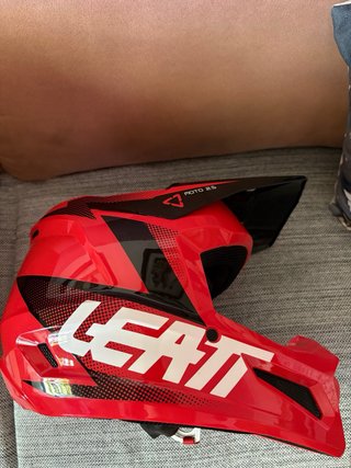 Casco Leatt Enduro Moto 2.5 Rojo
