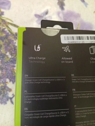 Caricabatterie Green Cell ChargeSource 3