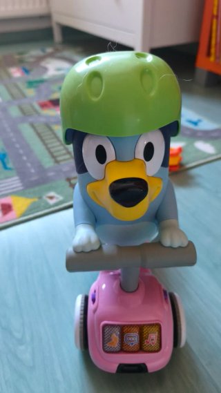 Bluey Patinete Moto Interactiva Juguete