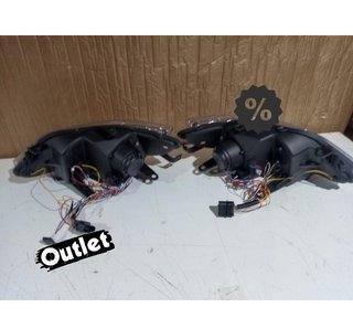 PK FAROS PARA SEAT IBIZA 6J 08-12 LUZ DIURNA FONDO CROMO R14