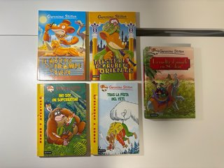 Pack de libros de Geronimo Stilton