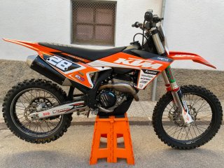 KTM 250 SX-F 2023 Naranja/Blanca