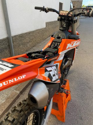 KTM 250 SX-F 2023 Naranja/Blanca