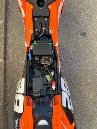 KTM 250 SX-F 2023 Naranja/Blanca