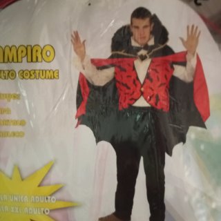Disfraz Vampiro Adulto Talla Única