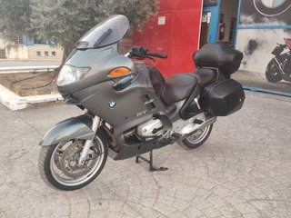 BMW R 1150 RT gris, cuidada y equipada