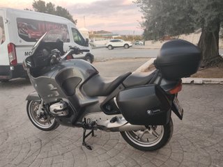 BMW R 1150 RT gris, cuidada y equipada