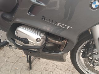 BMW R 1150 RT gris, cuidada y equipada