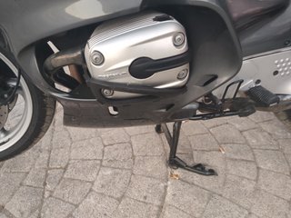 BMW R 1150 RT gris, cuidada y equipada