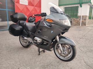 BMW R 1150 RT gris, cuidada y equipada