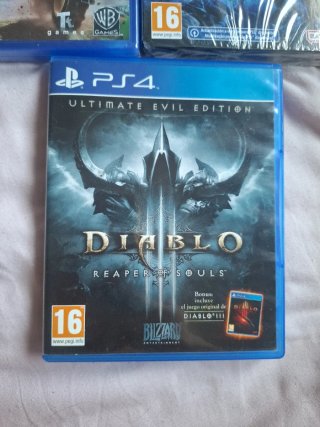 Pack 3 Juegos PS4: LEGO Jurassic, Elden Ring, Diab