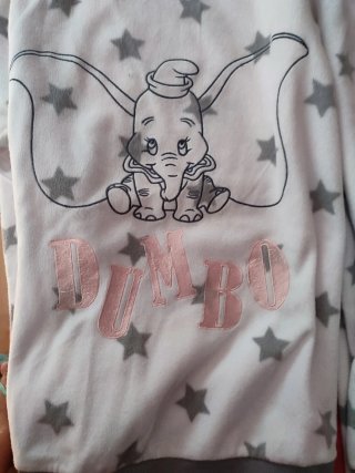 Pijama Disney Dumbo Estrellas Talla S